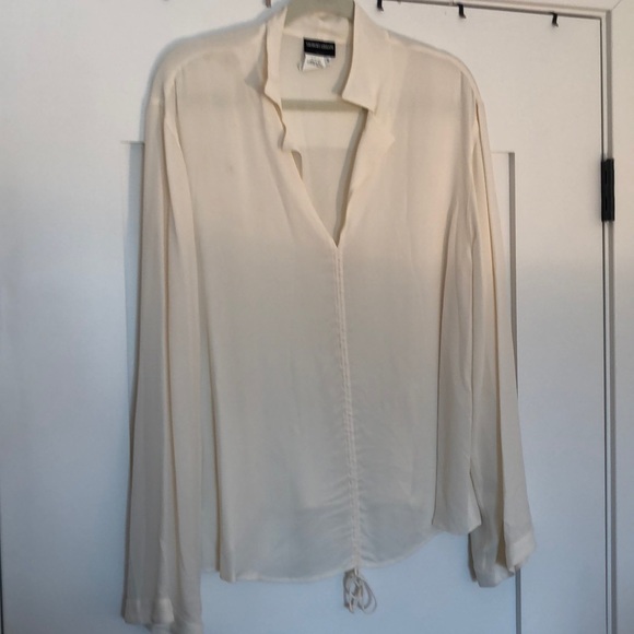 Giorgio armani silk blouse Clearance